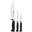 Zwilling Four Star Messenset 3-Delig (Koksmes 20 cm, Vleesmes 16 cm, Schilmes 10 cm)