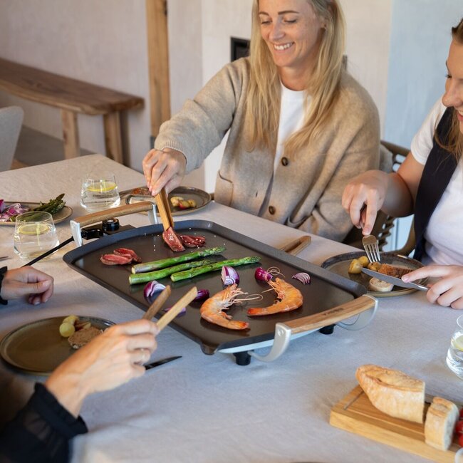 Boska Elektrische Grillplaat/Bakplaat Griddle Pro PFAS-vrij 35x65cm