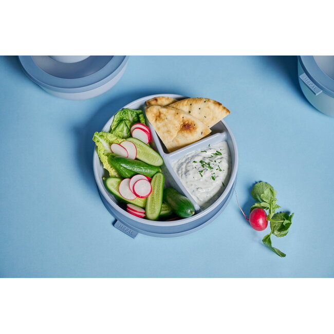 Mepal Bento Bowl Cirqula 3 Vakken Nordic White