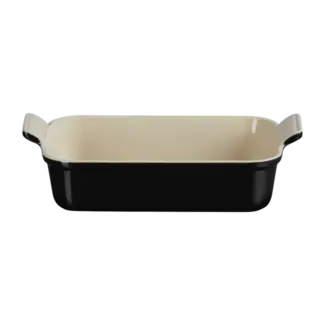 Le Creuset Ovenschaal Heritage Ebbenzwart 26 x 19 cm - 2.4 L