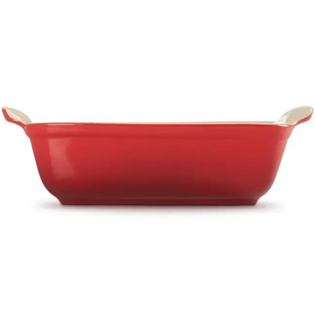 Le Creuset Ovenschaal Heritage Rechthoek Kersenrood 19 x 14 cm 1.1 liter