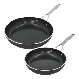 Demeyere Koekenpannenset Ceraforce Alu Industry 24+28cm