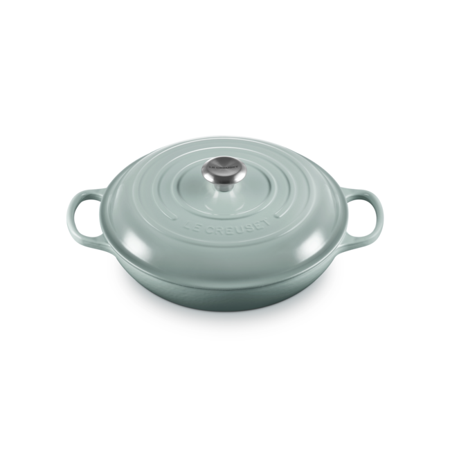 Le Creuset Braadpan Campagnard Signature SeaSalt 30 cm