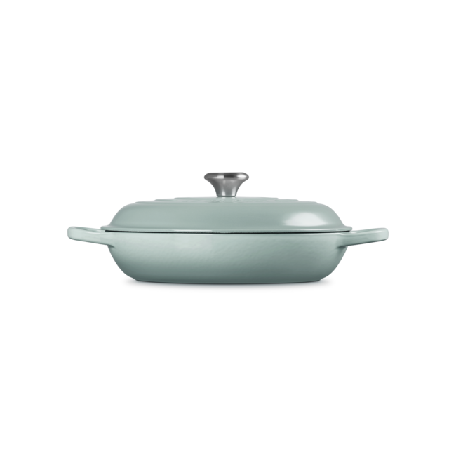 Le Creuset Braadpan Campagnard Signature SeaSalt 30 cm