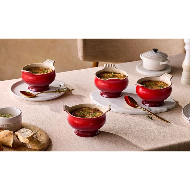 Le Creuset Soepkommen set van 2 Heritage Oranjerood