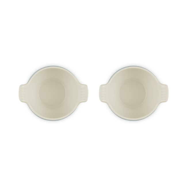 Le Creuset Soepkommen set van 2 Heritage Sea Salt