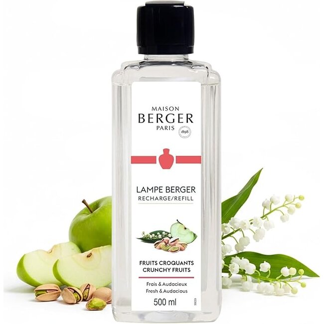 Lampe Berger Navulling Huisparfum Geurbrander Crunchy Fruits / Fruits Croquants 500 ml