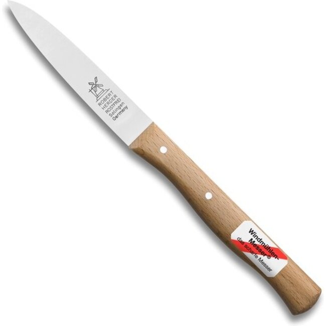 Robert Herder Molmesje Officemes RVS Middenspits Beukenhout 85mm