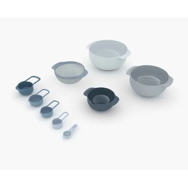 Joseph Joseph Schalenset Nest Editions Sky Oceaan - 4 mengkommen en 5 maatlepels