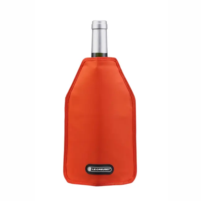 Le Creuset Wijnkoeler Oranjerood WA-126 | Flexibele Koelhoes |