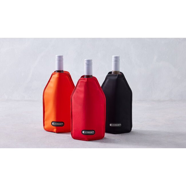 Le Creuset Wijnkoeler Oranjerood WA-126 | Flexibele Koelhoes |