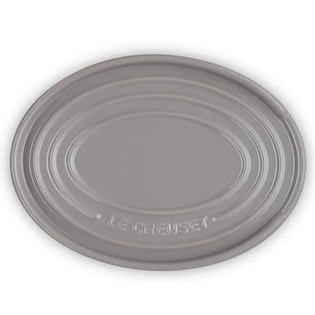 Le Creuset Lepelhouder Aardewerk Ovaal Mist Grey