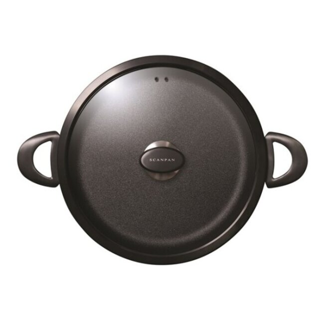 Scanpan Sauteerpan Pro SB+ 32cm 4 liter - Inclusief Deksel - Inductie & Ovenbestendig - Stratanium+ Antiaanbaklaag