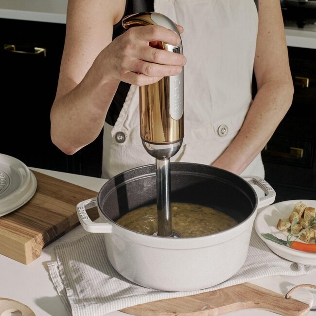 Dualit Staafmixer Set - Koper - 700W - Inclusief Hakmolen, Garde en Maatbeker