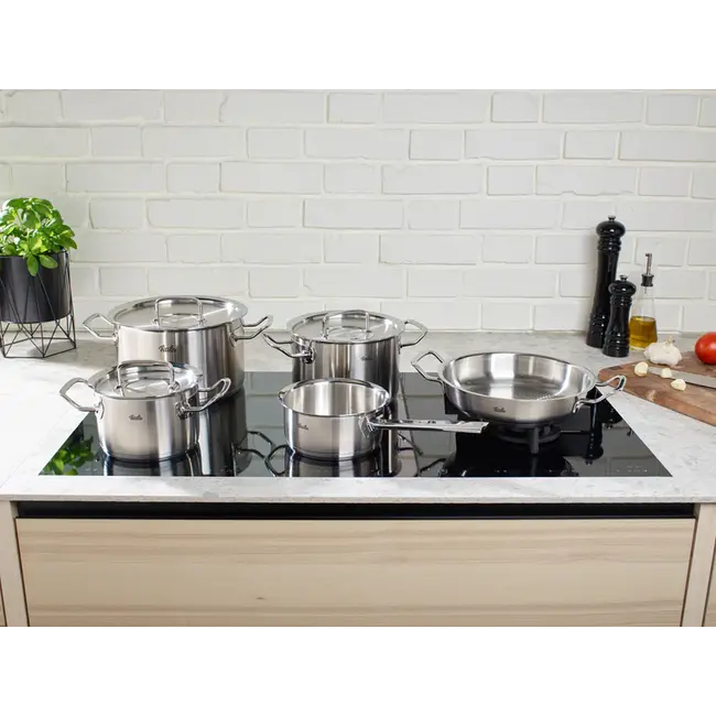 Fissler Pannenset Original-Profi Collection RVS Deksels 5-Delig