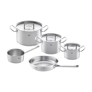 Fissler Pannenset Original-Profi Collection RVS Deksels 5-Delig