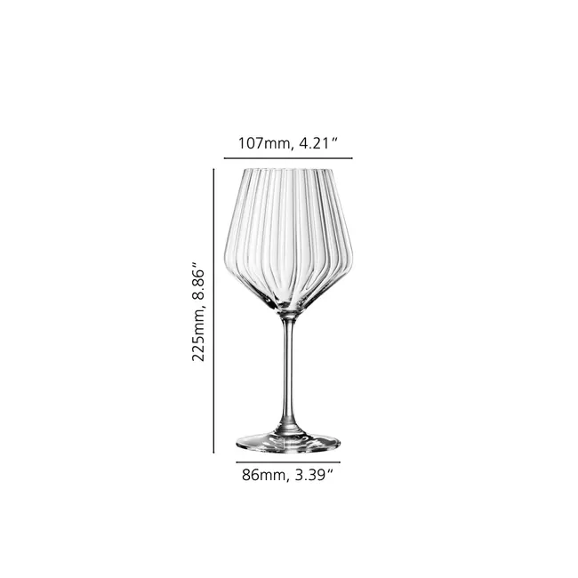 Spiegelau Bourgogneglas Lifestyle 640ml 4-stuks