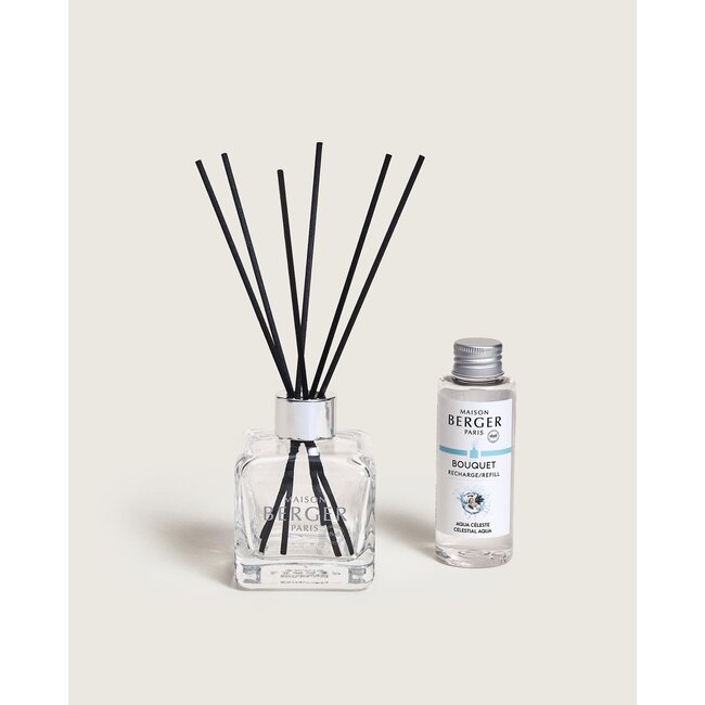 Maison Berger Geurstokjes Cube Celestial Aqua 100 ml