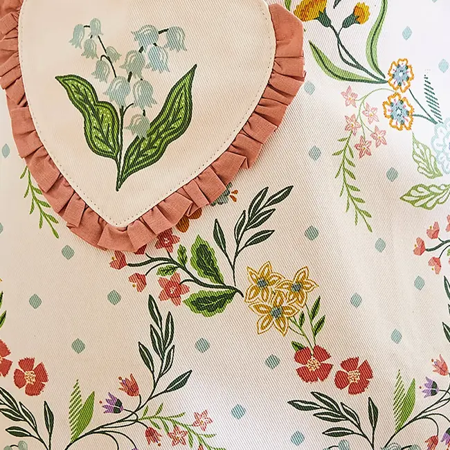 Ulster Weavers Schort Petals & Prose Katoen