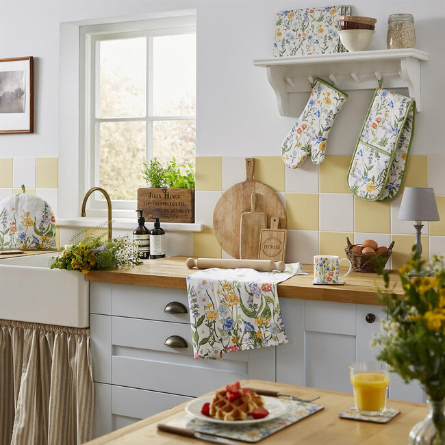 Ulster Weavers Ovenwant Cottage Garden Katoen