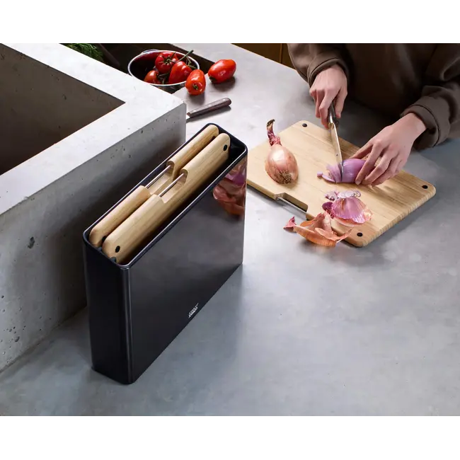 Joseph Joseph Snijplank set Bamboe 3-planken