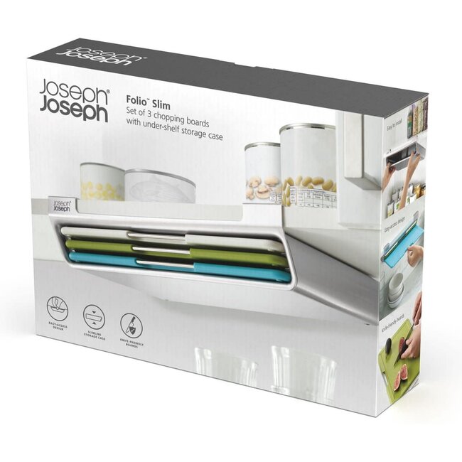 Joseph Joseph Folio™ Slim Snijplankenset - 3-delig - Multicolour