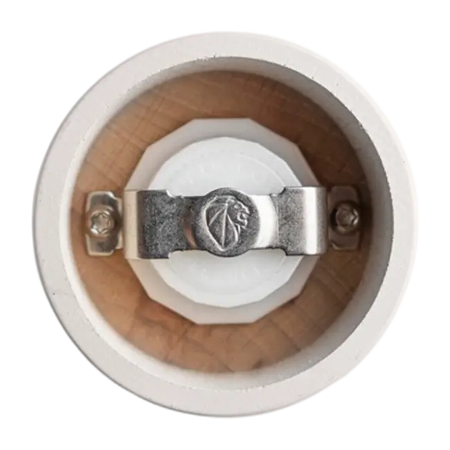 Peugeot Zoutmolen Boreal Kiezelgrijs 12cm - Met hoogwaardig Zirlion Maalmechanisme