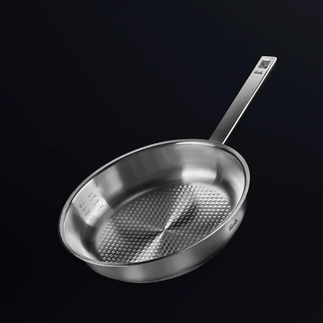 Fissler Koekenpan - Original Crispy Profi Collection 24 cm - Novogrill® - RVS - 15 Jaar Garantie