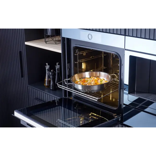 Fissler Serveerpan Pure Collection 28 cm - RVS - Ovenbestendig - Made in Germany