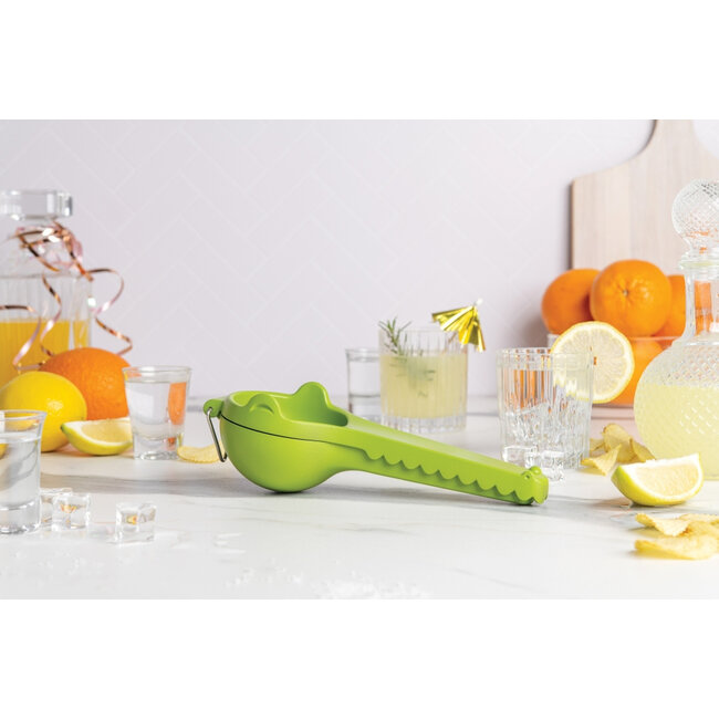 Ototo Citruspers Lemongator Citroenknijper - Groen - Alligator Design