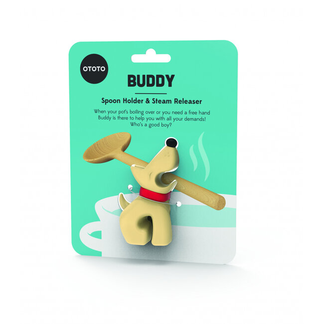 Ototo Lepelhouder Buddy - Pan-accessoire & Dekselhouder - Siliconen