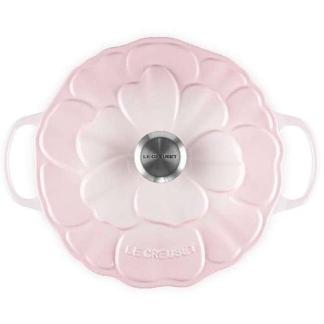 Le Creuset Braadpan Signature Bloesem Shell Pink 26cm 5.3 liter