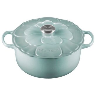Le Creuset Braadpan Signature Bloesem Sea Salt 26cm 5.3 liter