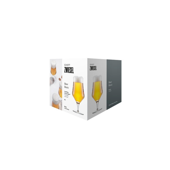 Bierglas Beer Basic Craft 4 stuks