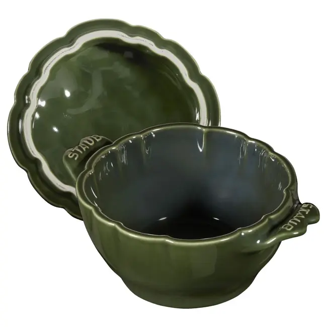 Staub Artisjok Schaal Met Deksel Basilicum 13 cm 0.45 L