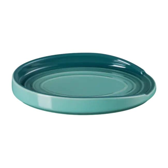 Le Creuset Lepelhouder Ovaal Aardewerk Bleu Riviera 16 cm