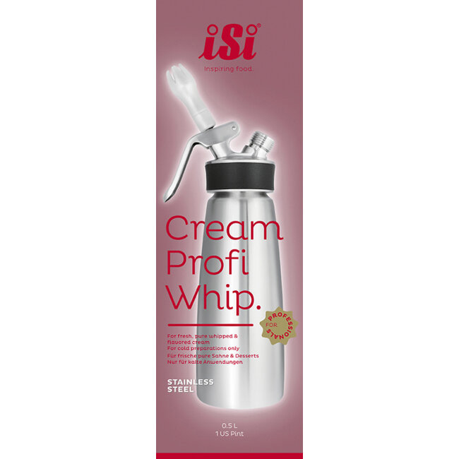 Isi Culinary Slagroomspuit Profi Whip Plus 0,5 L