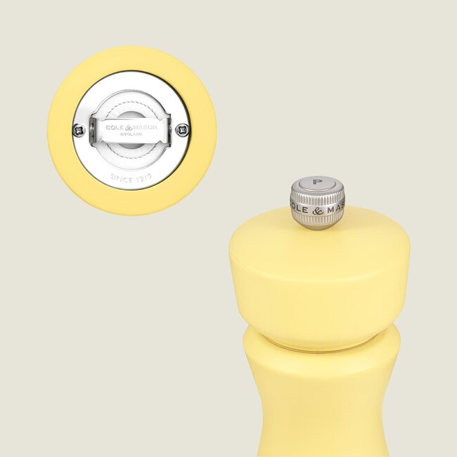 Cole & Mason Peper- of Zoutmolen Kenton Turmeric Geel 15 cm