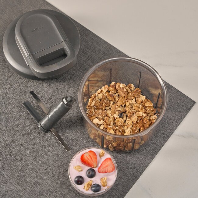 Zyliss Easy Pull Food Processor – Handmatige Hakmolen – 800 ml