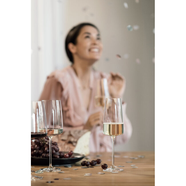 Zwiesel Glas Glas Vivid Senses Champagneglas Light & fresh 77 - 2 stuks