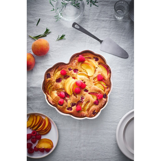 Emile Henry Madeleine Taartvorm Hart Gegolfd Argile