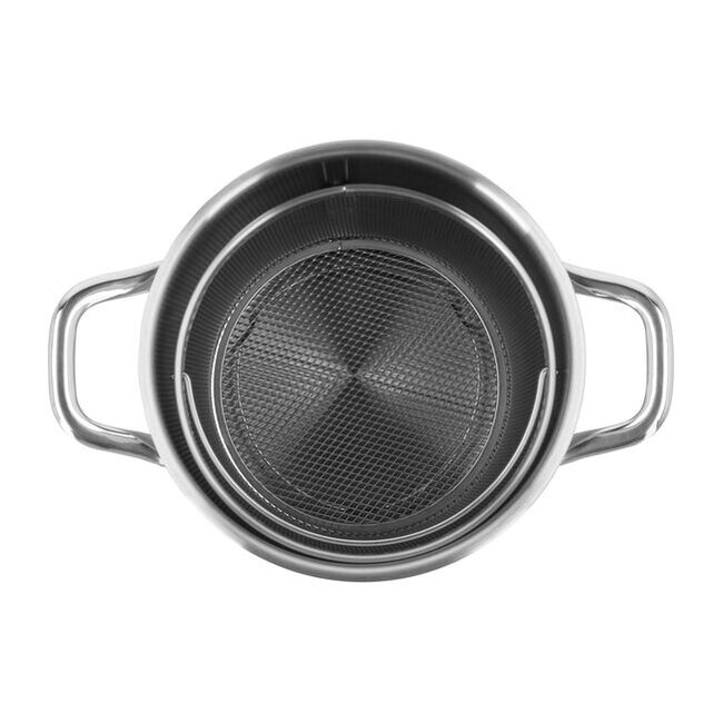 Demeyere Specialties 3 Aspergepan / Pastapan met Inzetmand – 4,5L – 16 cm