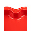 Peugeot Ovenschaal Hartvormig Appolia Rood 26 cm