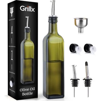 GrillX Oliefles met schenktuit 500 ml