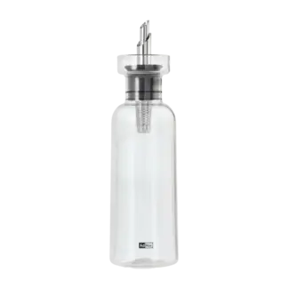AdHoc Olijfolie- en Azijnfles AromaPour Transparant met Schenktuit