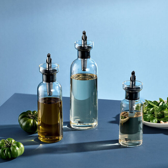AdHoc Olijfolie- en Azijnfles AromaPour met Schenktuit