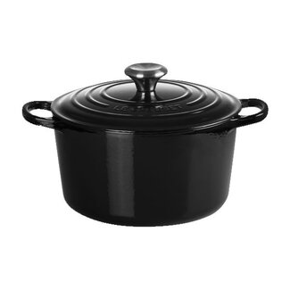 Le Creuset Braadpan Hoog Ebben Zwart 6.3L 26cm