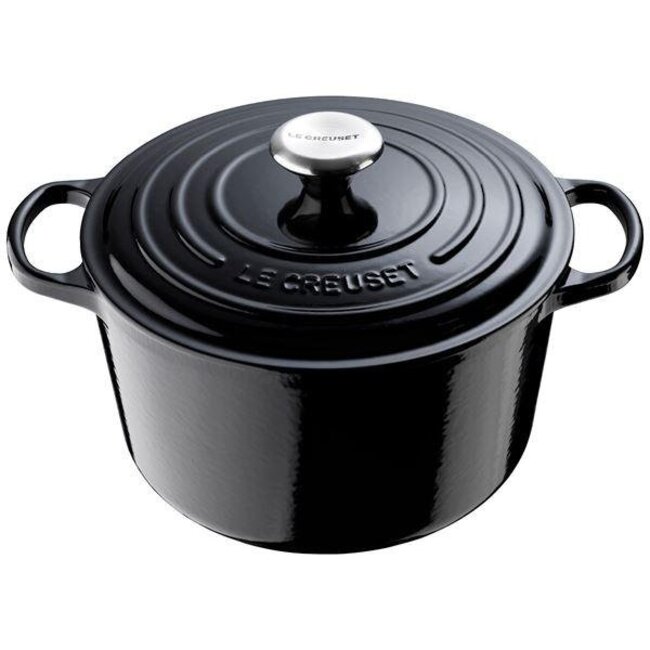 Le Creuset Braadpan Hoog Ebben Zwart 6.3L 26cm
