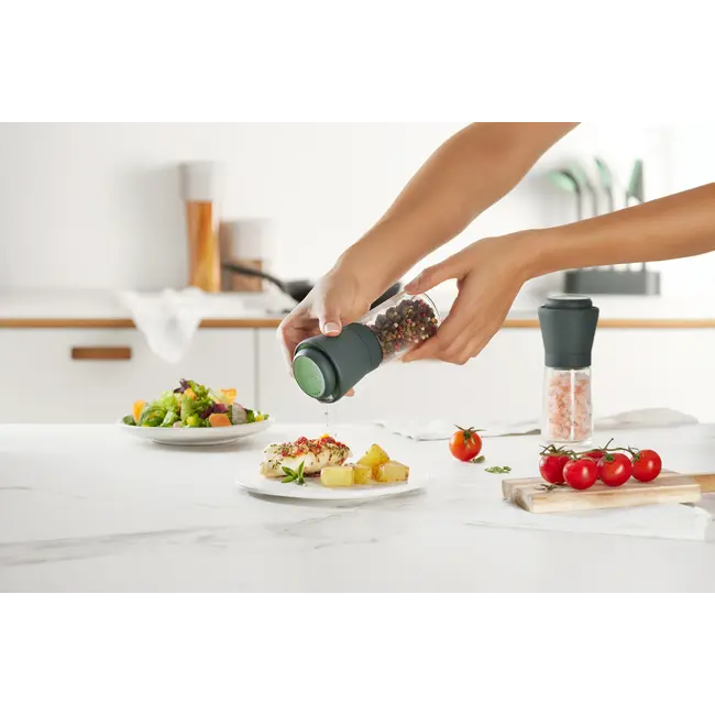 Lekue Zout- of Pepermolen – Design met Keramisch Maalwerk – 15 cm