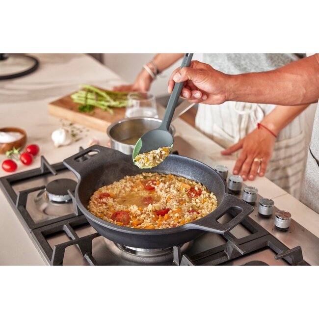 Lekue Opscheplepel – Krasvrij Design – Siliconen Rand – Groen